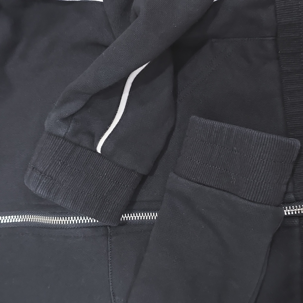 MDV Maniere De Voir MDV Cropped Zip Track Jacket  US 6 (UK 10) - Picture 13 of 14